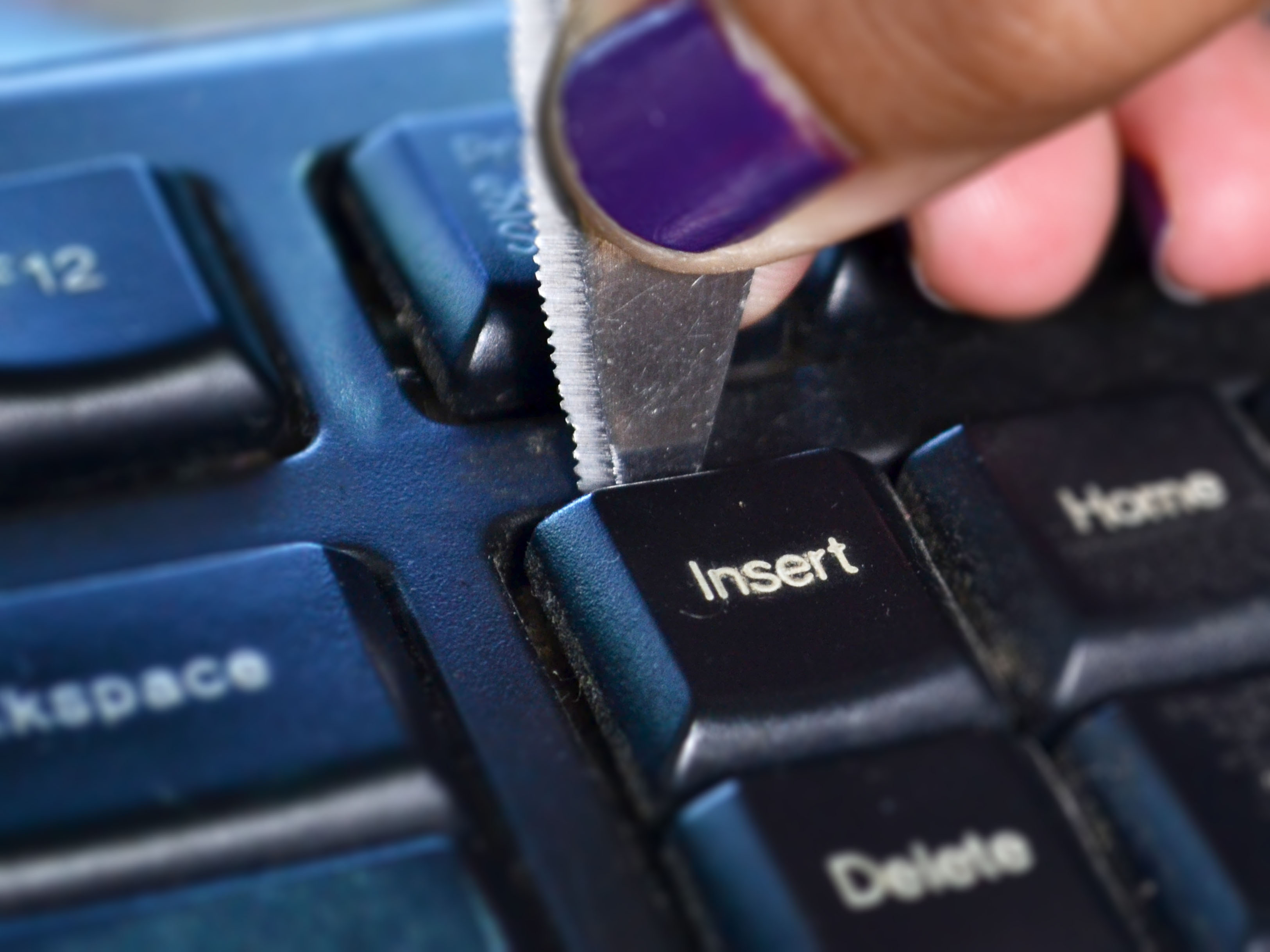 removing insert key